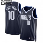Dallas Mavericks Trikot Dorian Finney-Smith 10 Jordan 2022-23 Statement Edition Navy Swingman - Kinder